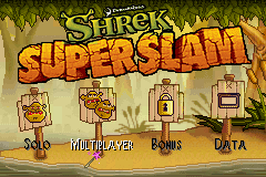 Shrek SuperSlam screenshot 3 for GameBoy Advance